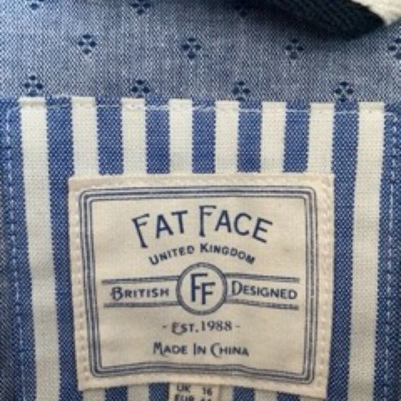 Women's Navy Fat Face Jacket - Picture 3 of 4